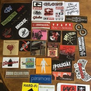 Band and Brands Sticker lot